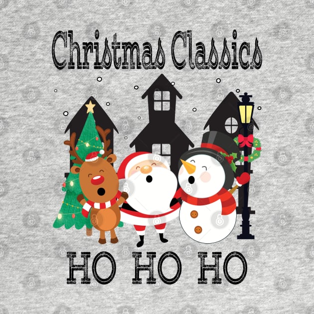 Christmas Classics,  HO HO HO by Blended Designs